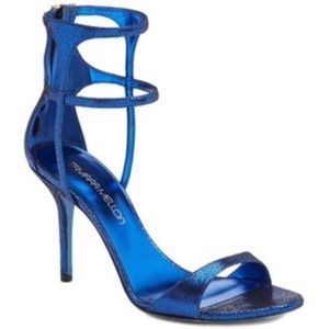 Tamara Mellon Glow heels size 37.5 blue
